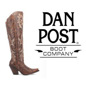NWT & Box - Dan Post Jilted Brown Snip Boot